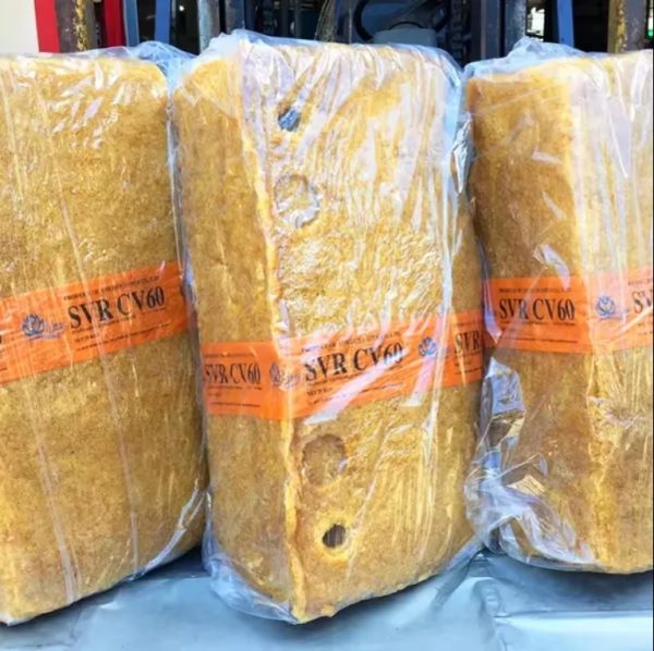 SVR CV 60 yellow natural rubber packaging of the highest quality, directly from Tanzaniaese manufacturer LOC PHAT quality raw rubber
